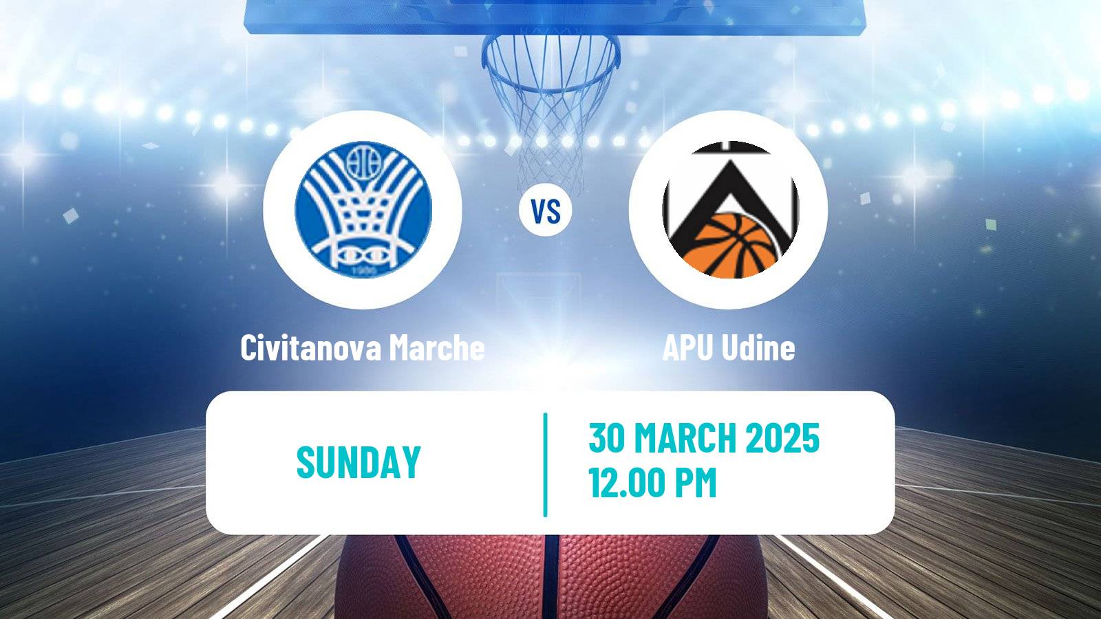 Basketball Serie A2 Basketball Women Group B Civitanova Marche - APU Udine