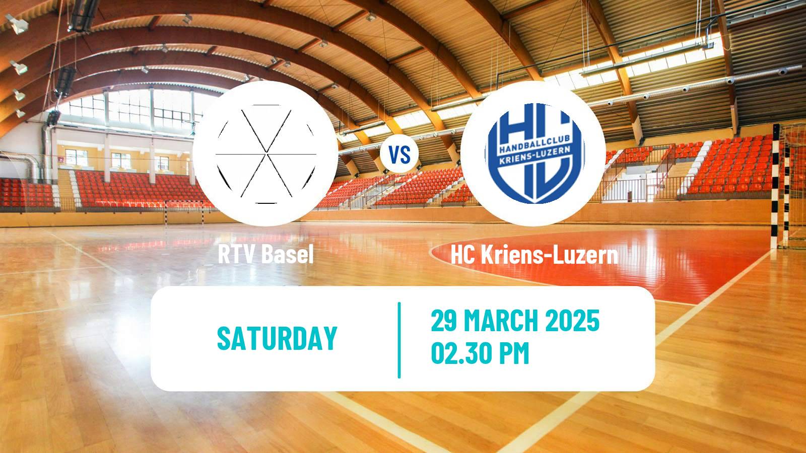 Handball Swiss NLA Handball RTV Basel - HC Kriens-Luzern