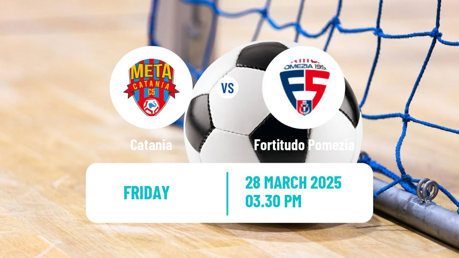 Futsal Italian Serie A Futsal Catania - Fortitudo Pomezia