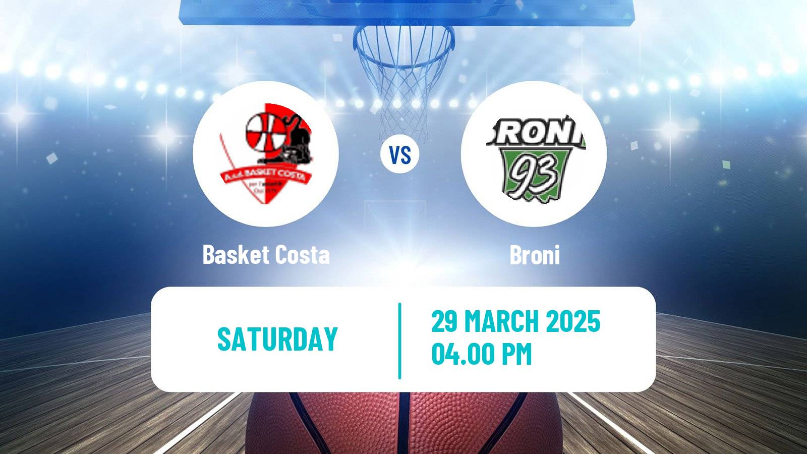 Basketball Serie A2 Basketball Women Group A Basket Costa - Broni