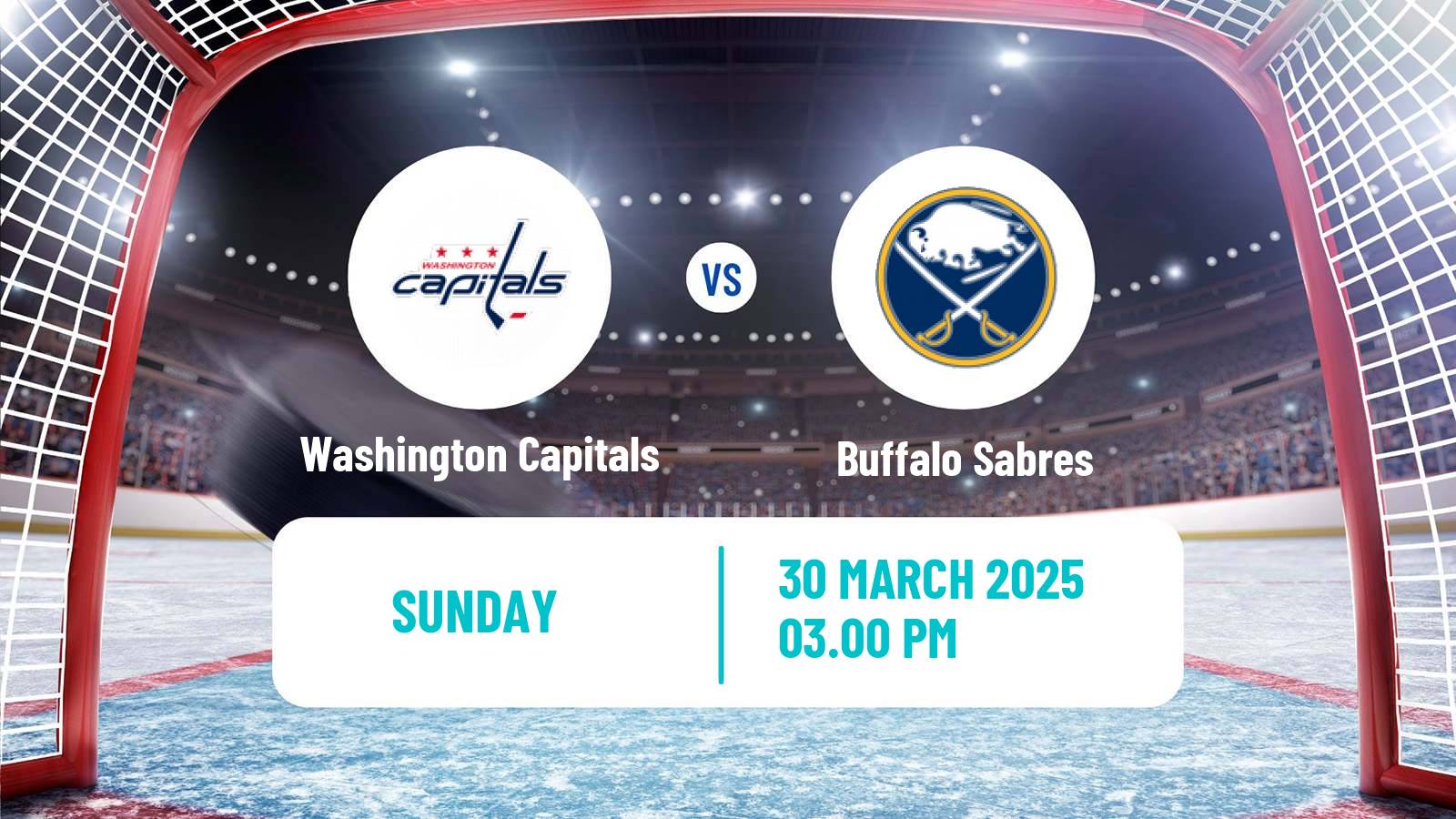 Hockey NHL Washington Capitals - Buffalo Sabres