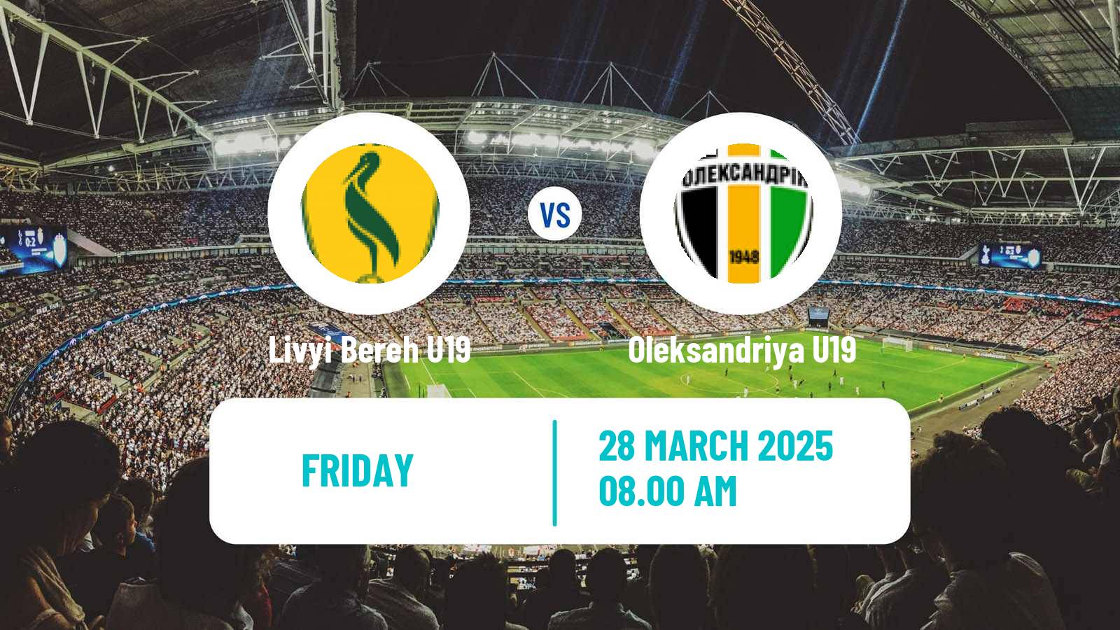 Soccer Ukrainian U19 League Livyi Bereh U19 - Oleksandriya U19