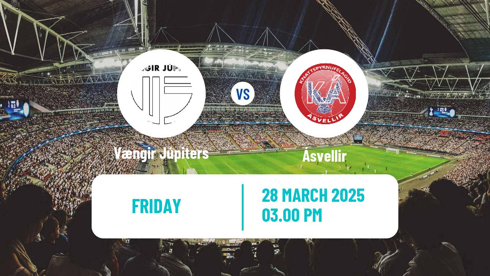Soccer Icelandic Cup Vængir Júpiters - Ásvellir