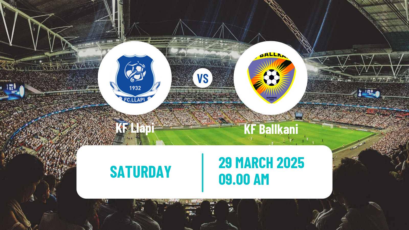 Soccer Kosovo Superliga Llapi - Ballkani