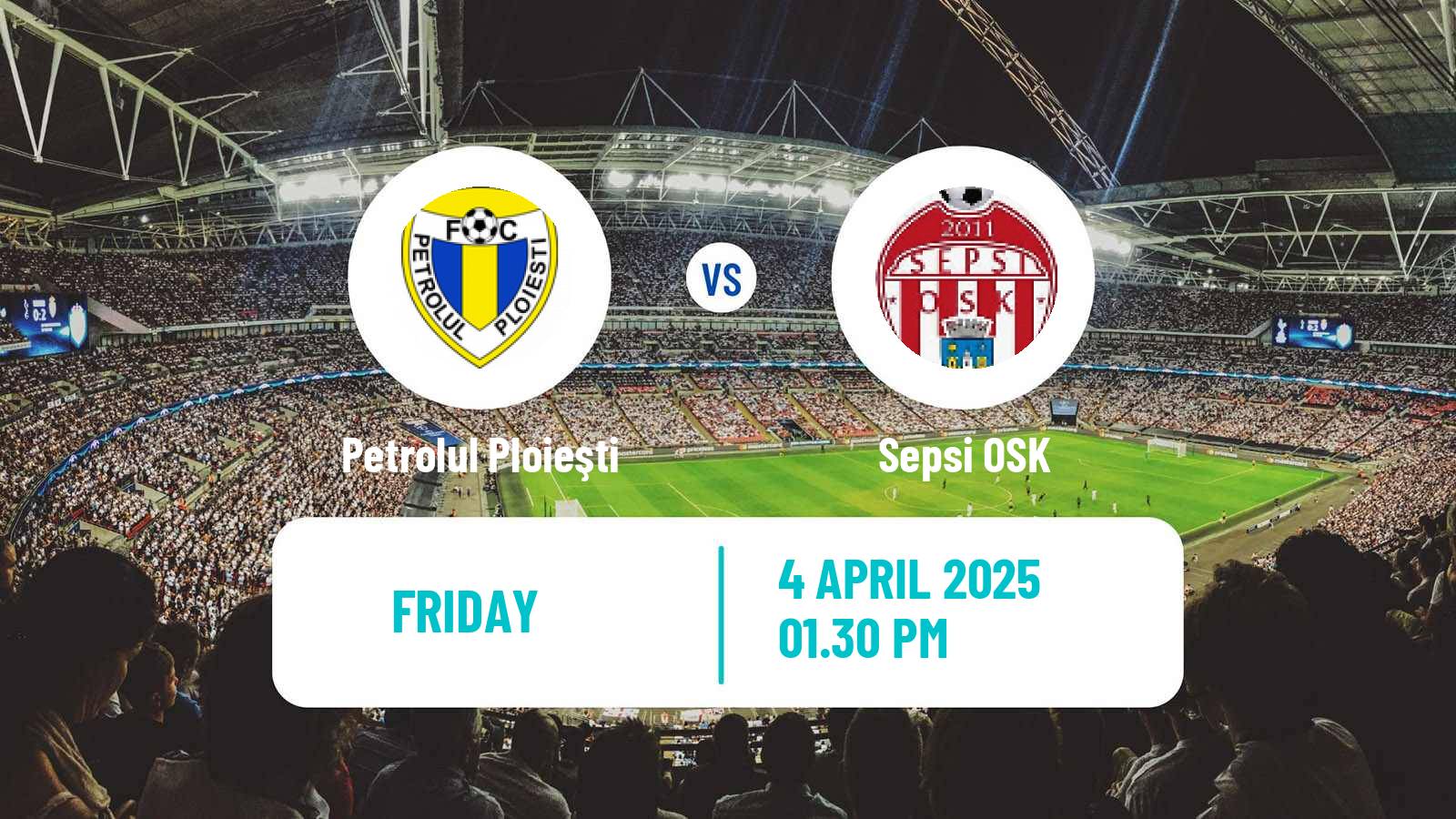 Soccer Romanian Liga 1 Petrolul Ploieşti - Sepsi OSK