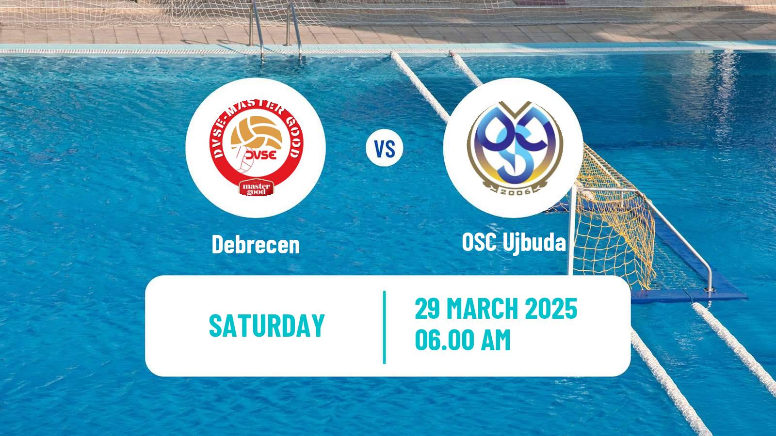 Water polo Hungarian OB I Water Polo Debrecen - OSC Ujbuda