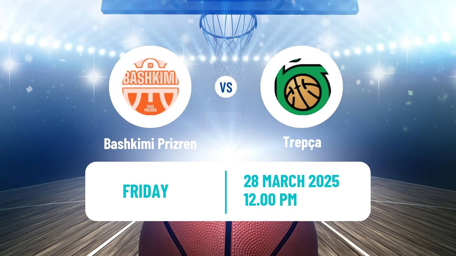 Basketball Kosovo Superliga Basketball Women Bashkimi Prizren - Trepça