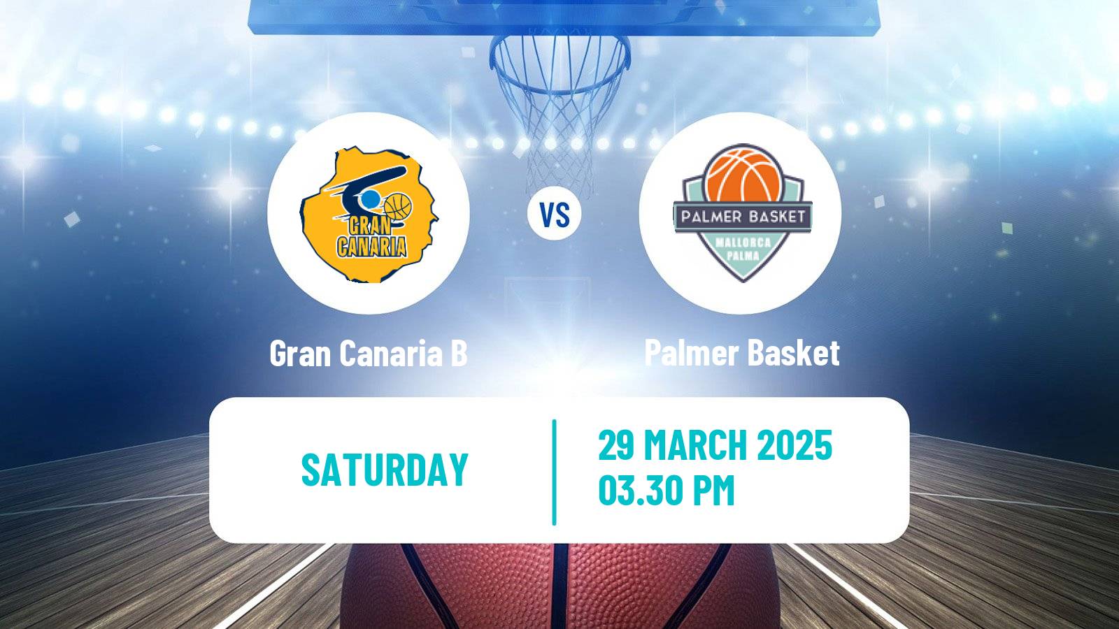 Basketball Spanish LEB Plata Gran Canaria B - Palmer Basket