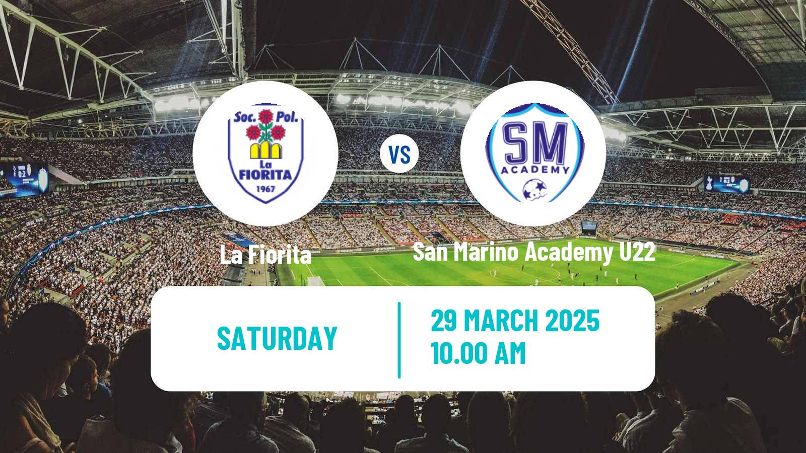Soccer San Marino Campionato Sammarinese La Fiorita - San Marino Academy U22