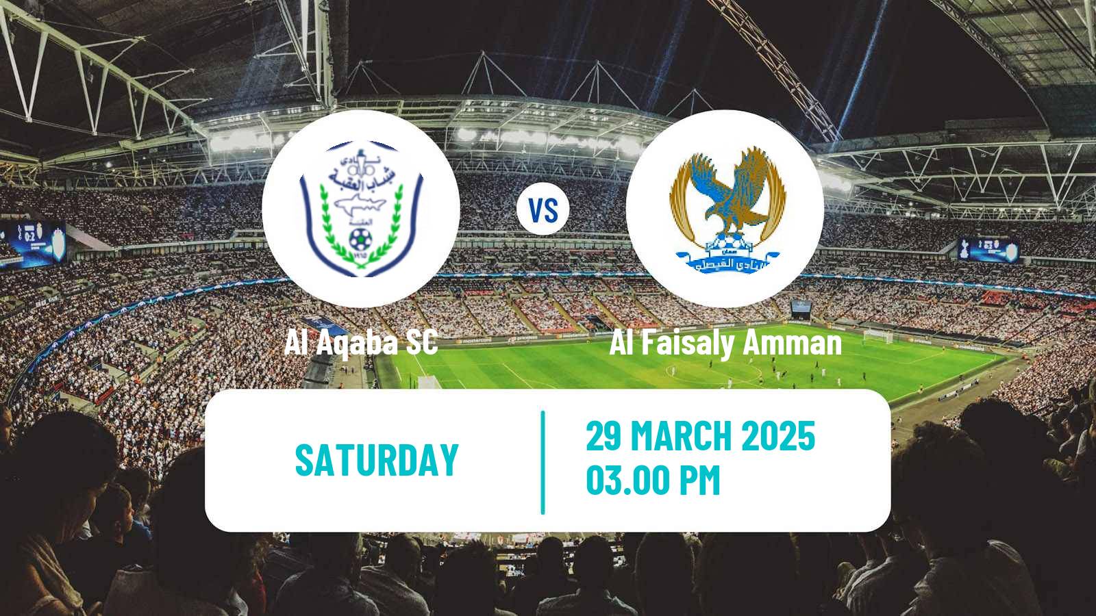 Soccer Jordan Premier League Al Aqaba - Al Faisaly Amman