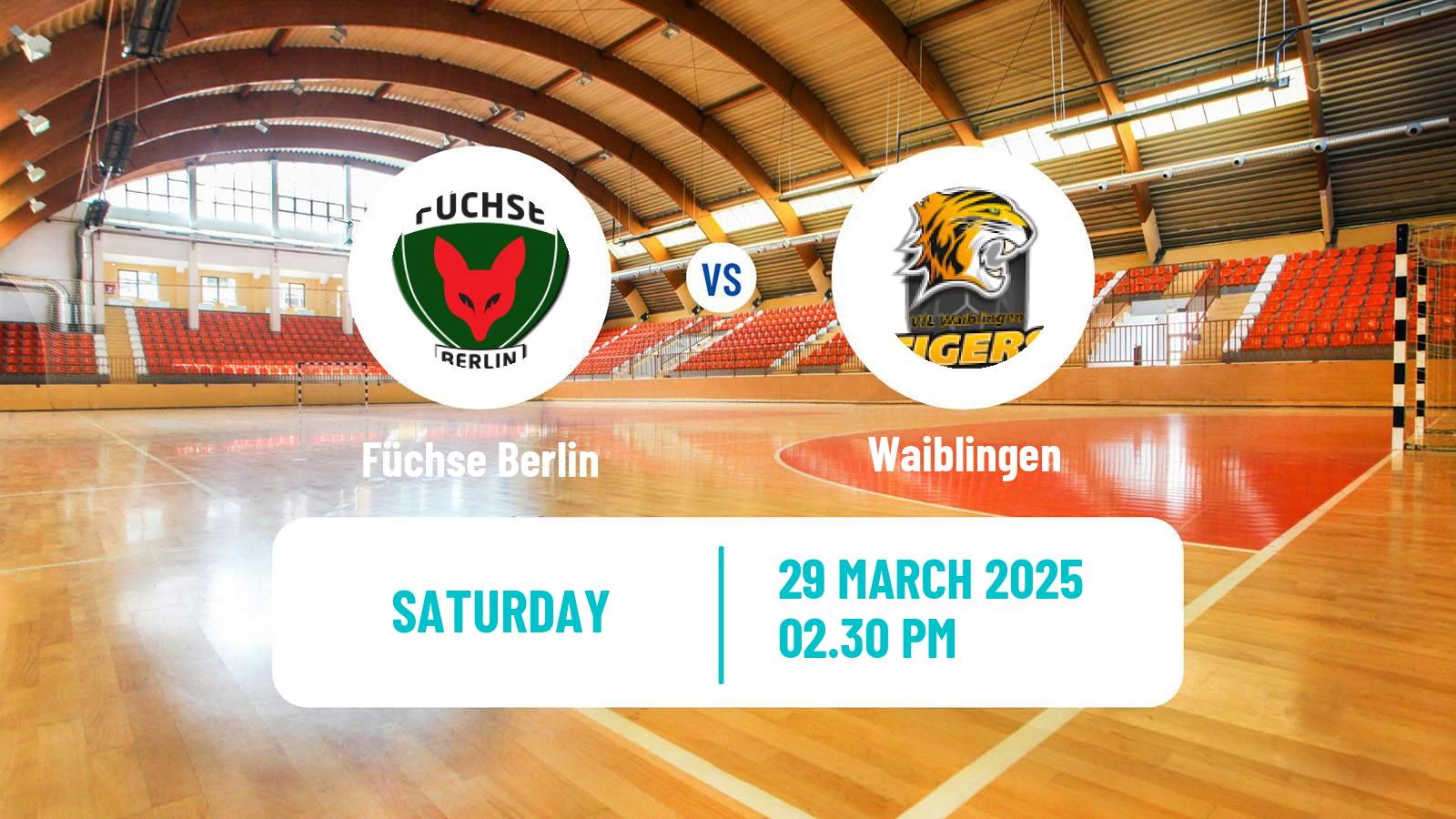 Handball German 2 Bundesliga Handball Women Füchse Berlin - Waiblingen