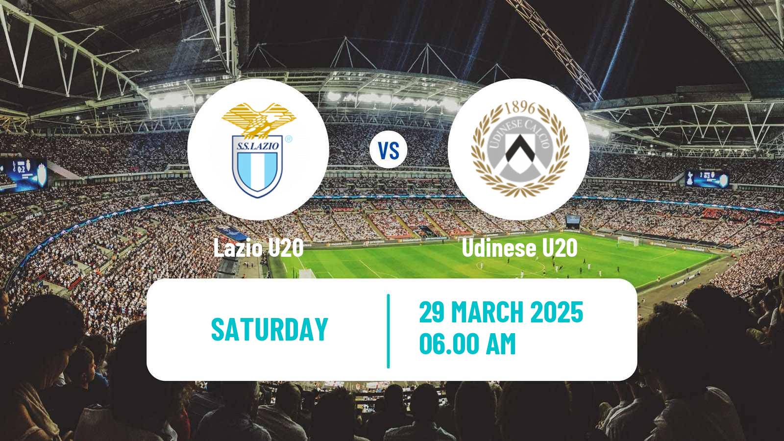 Soccer Italian Primavera 1 Lazio U20 - Udinese U20