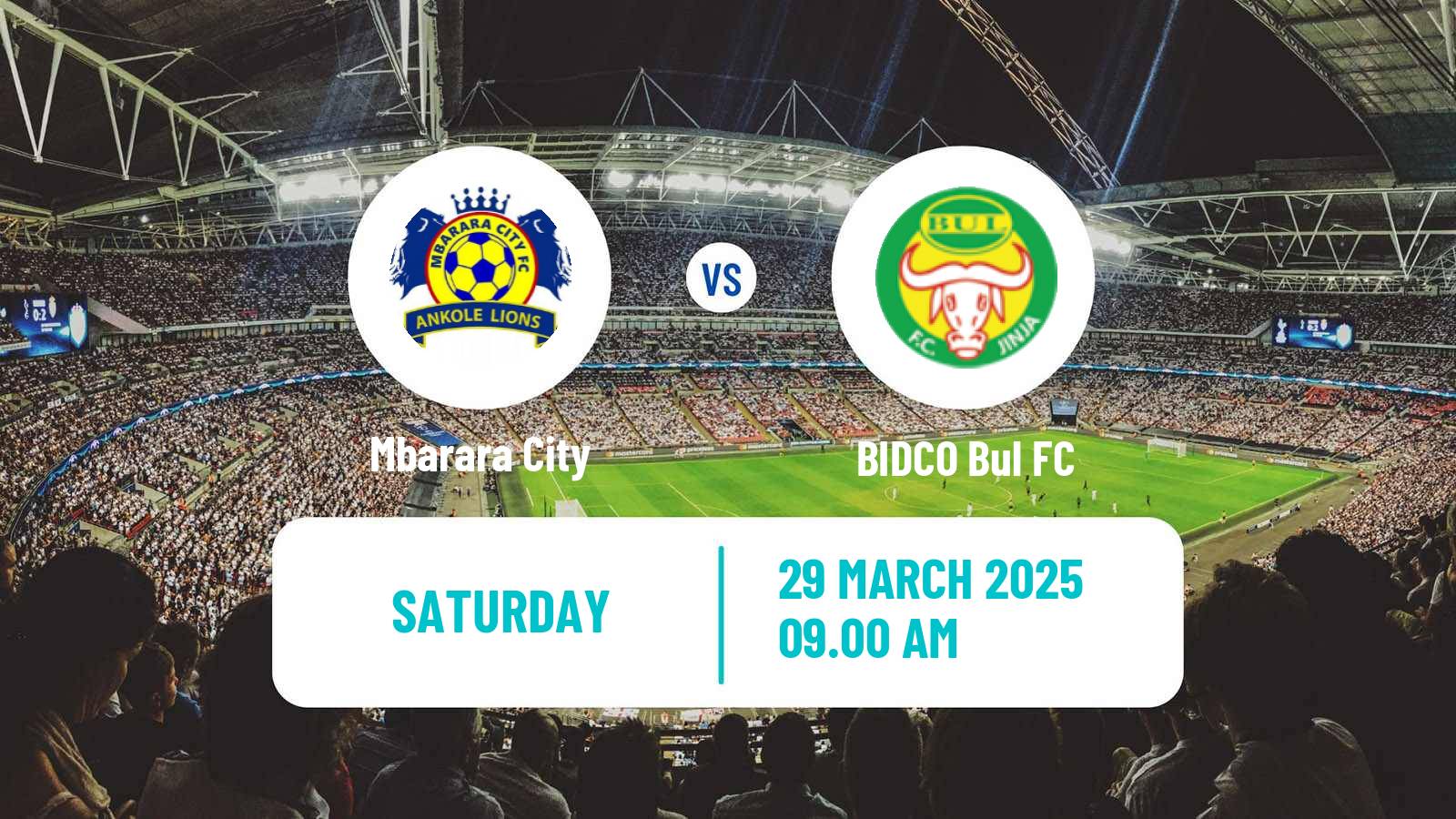 Soccer Ugandan Super League Mbarara City - Bul