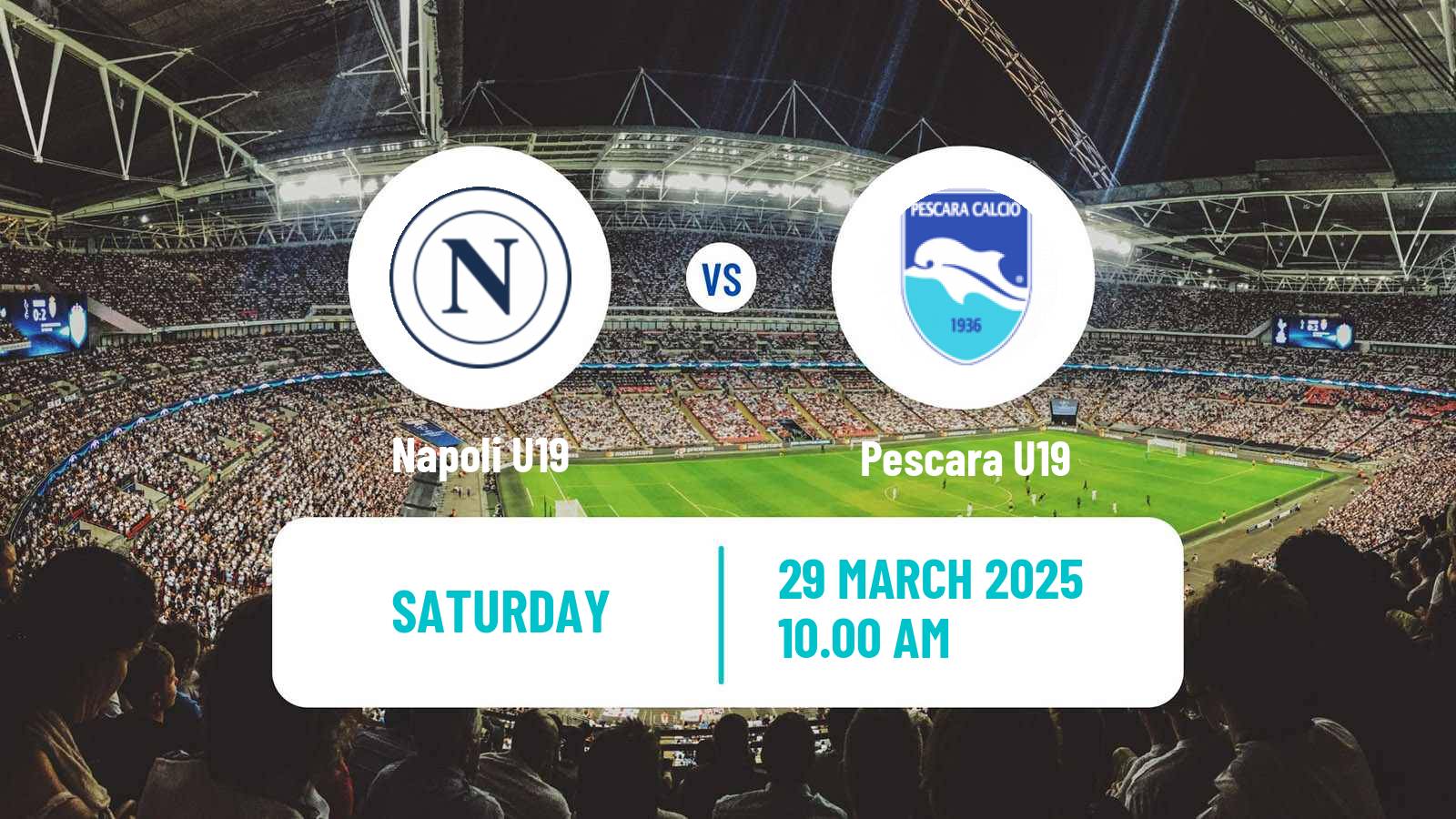 Soccer Italian Primavera 2 Napoli U19 - Pescara U19
