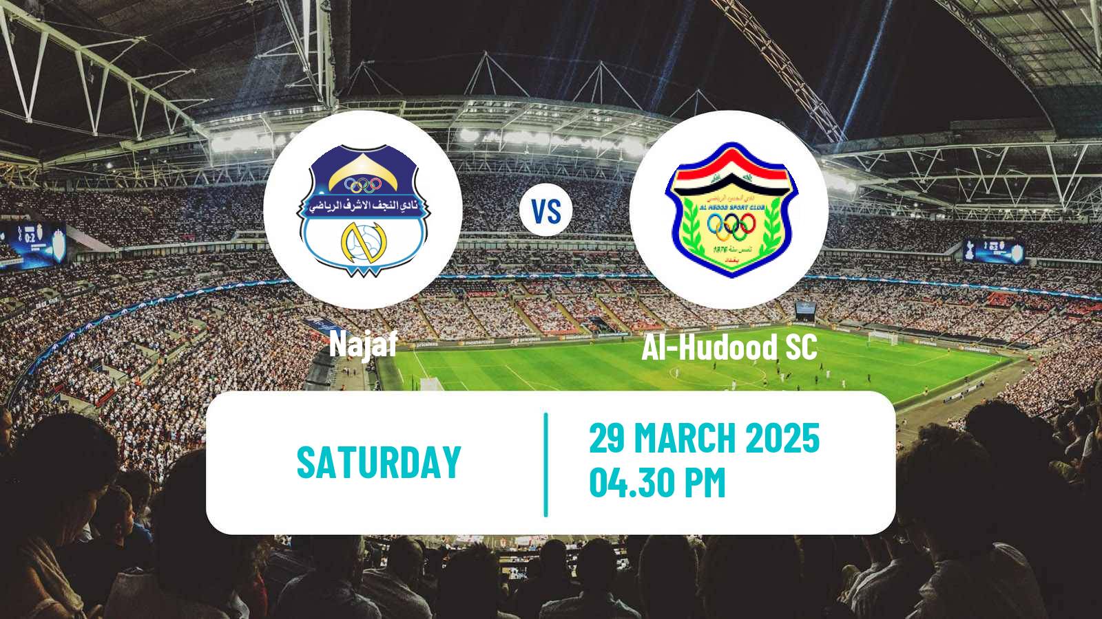 Soccer Iraqi Premier League Najaf - Al-Hudood