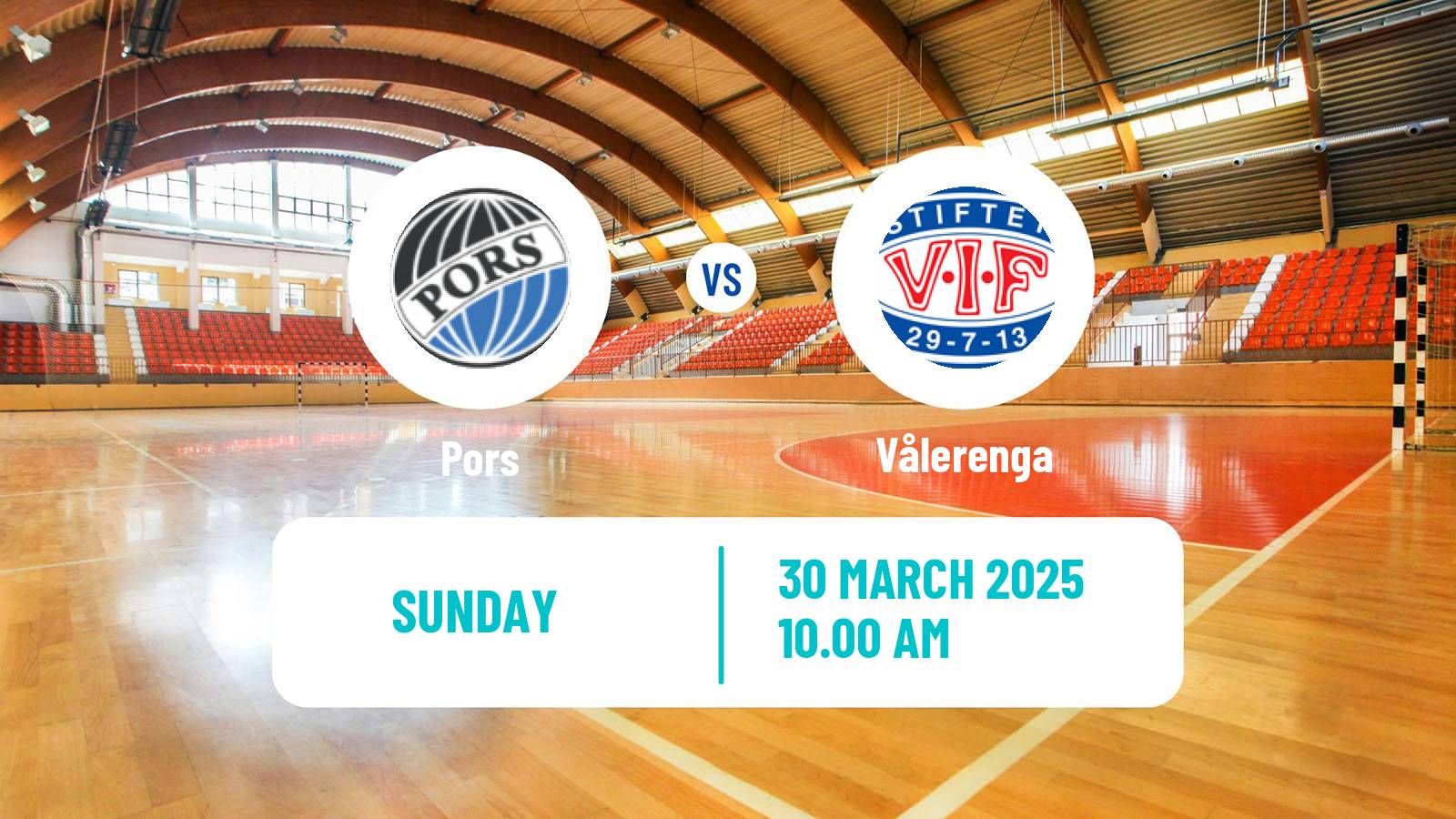 Handball Norwegian 1 Division Handball Women Pors - Vålerenga