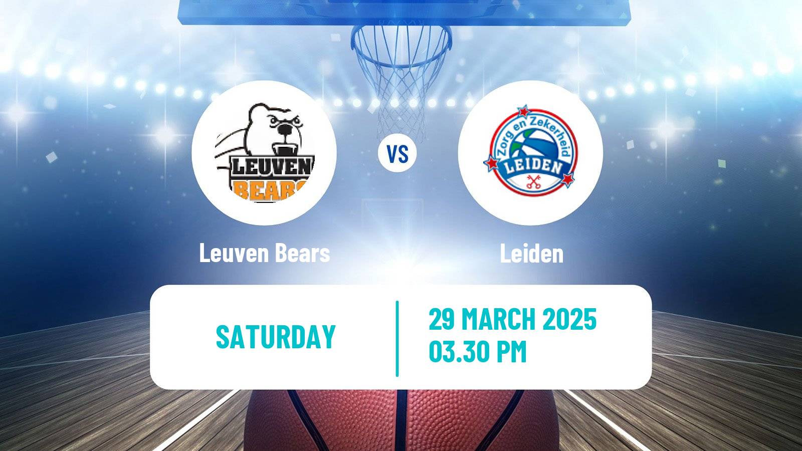 Basketball BNXT League Leuven Bears - Leiden