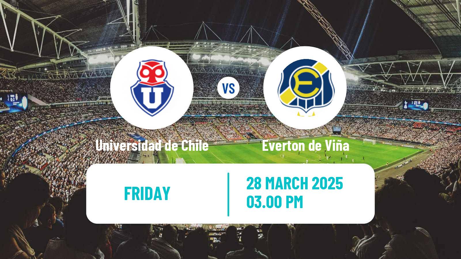 Football Chilean Primera Division Women Universidad de Chile - Everton de Viña