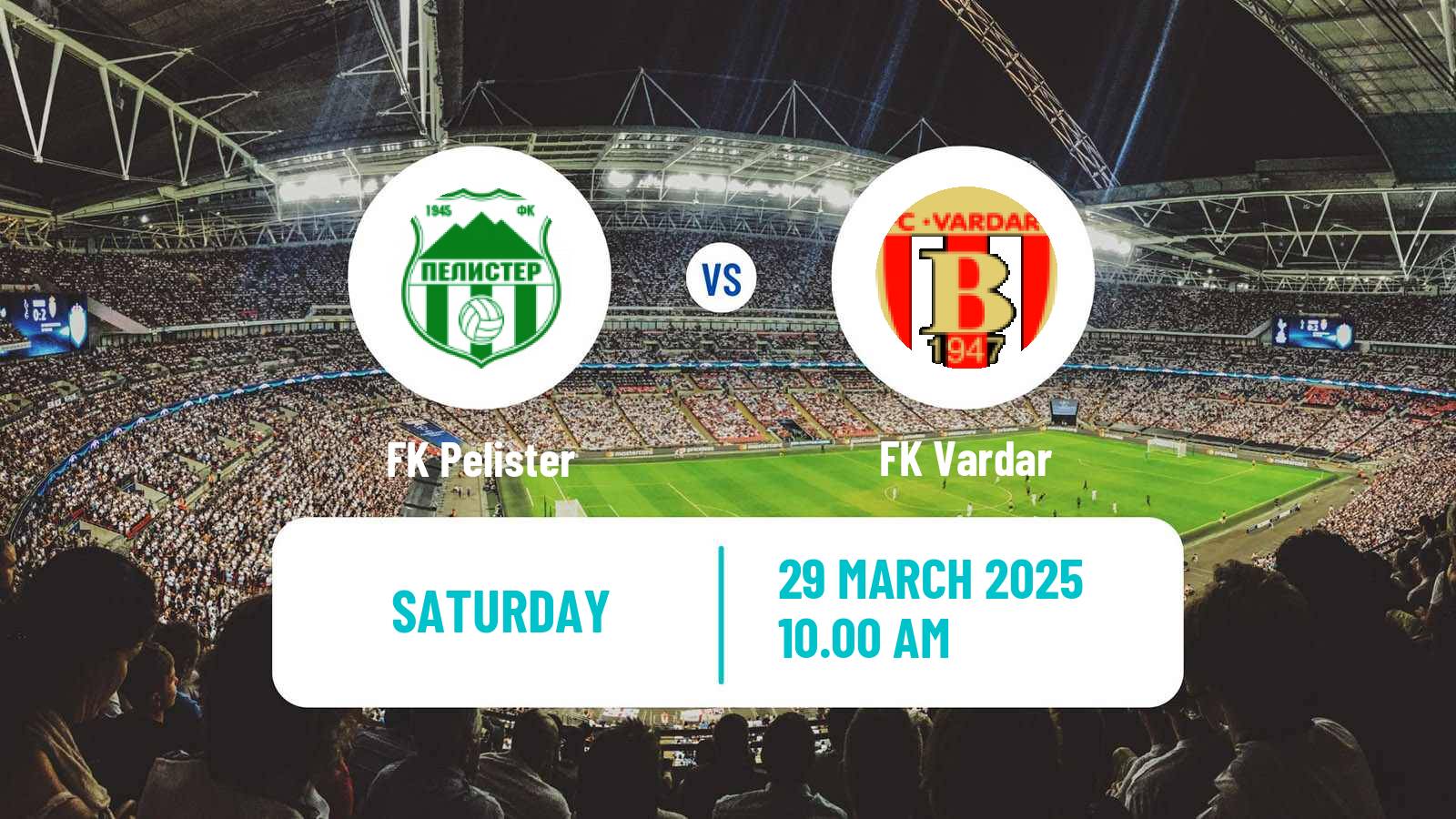 Soccer North Macedonian 1 MFL Pelister - Vardar