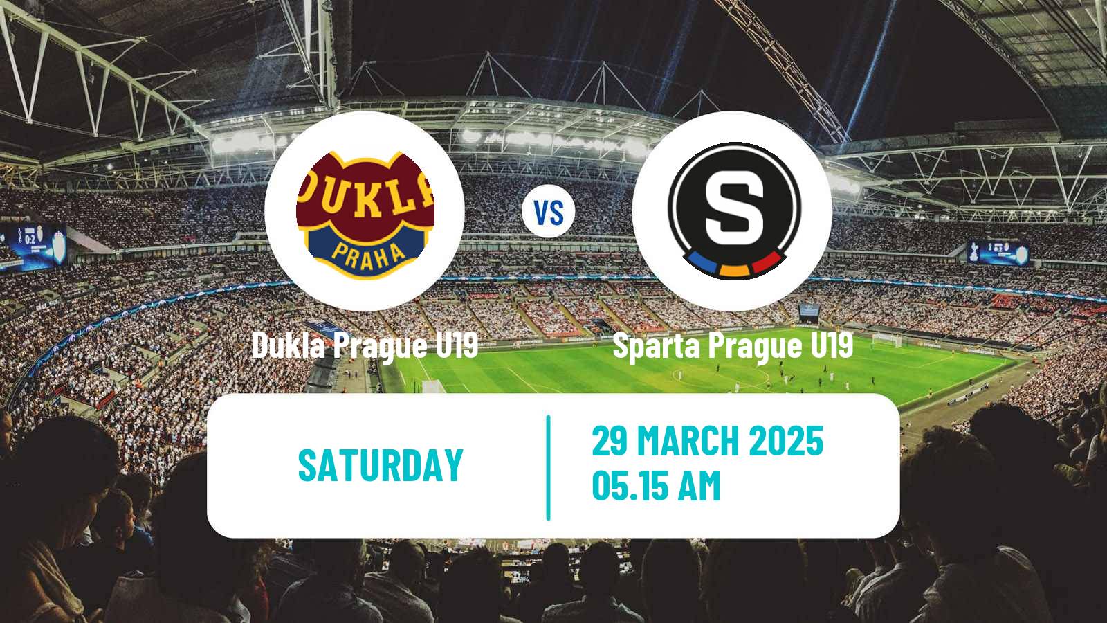 Soccer Czech U19 League Dukla Prague U19 - Sparta Prague U19