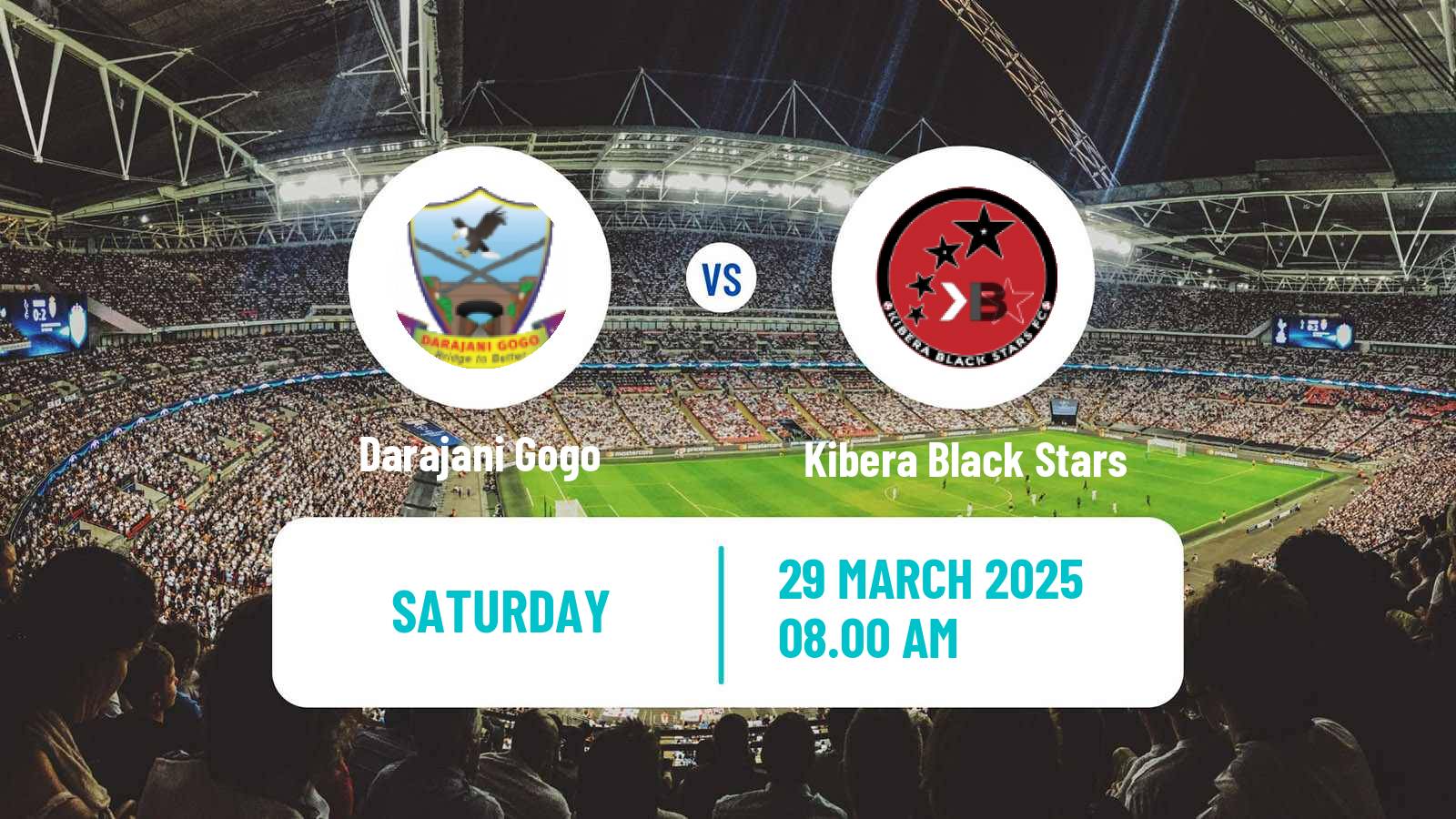 Soccer Kenyan Super League Darajani Gogo - Kibera Black Stars