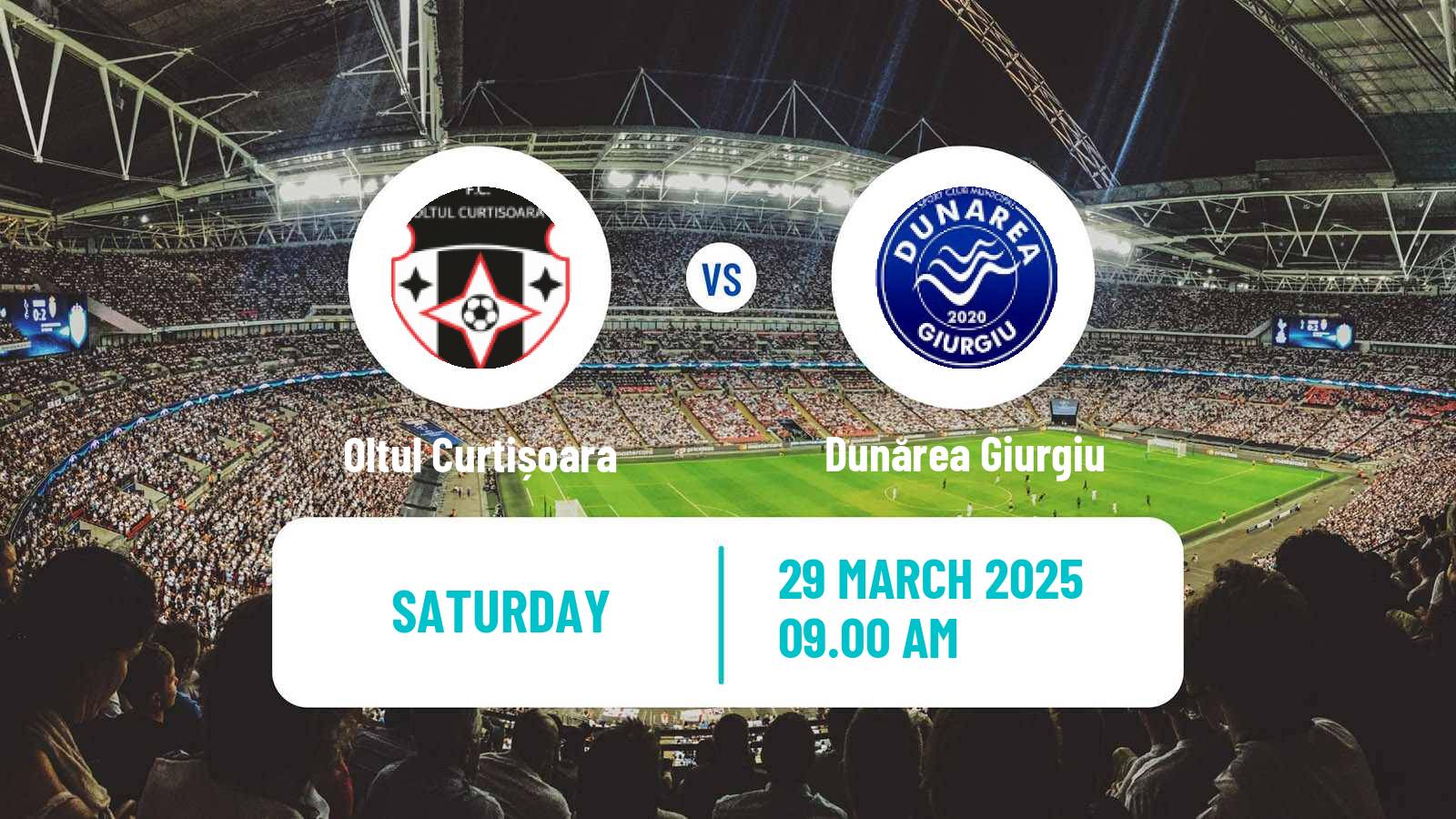 Soccer Romanian Liga 3 - Seria 4 Oltul Curtișoara - Dunărea Giurgiu