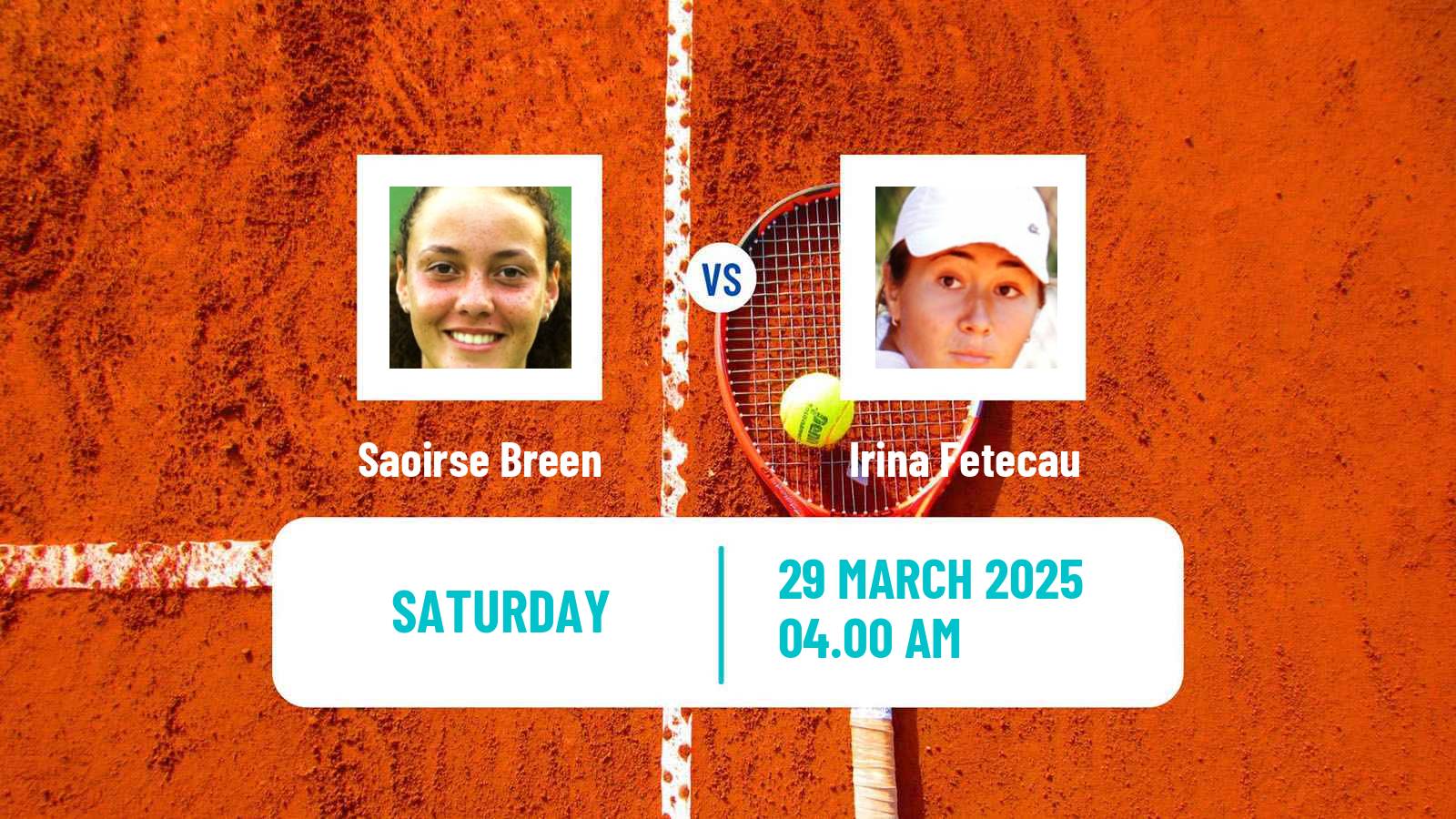 Tennis ITF W15 Alaminos 3 Women Saoirse Breen - Irina Fetecau