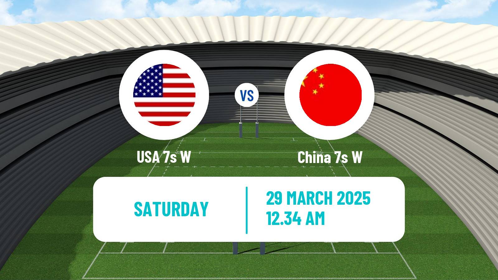 Rugby union Sevens World Series Women - Hong Kong USA 7s W - China 7s W