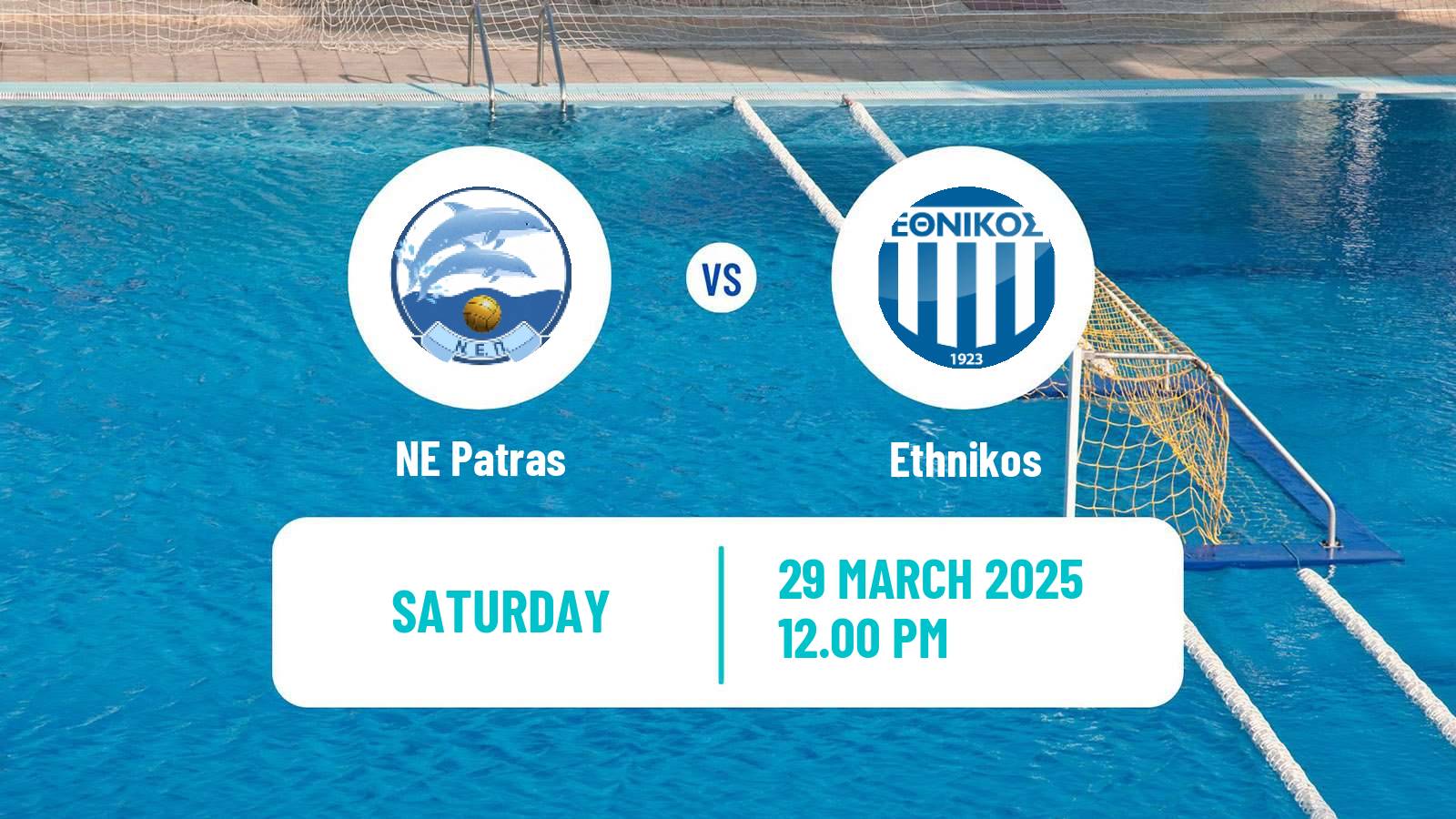 Water polo Greek A1 Water Polo Patras - Ethnikos