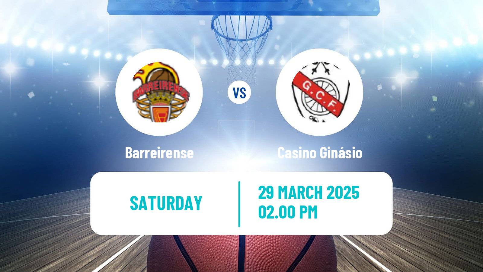 Basketball Portuguese Proliga Basketball Barreirense - Casino Ginásio