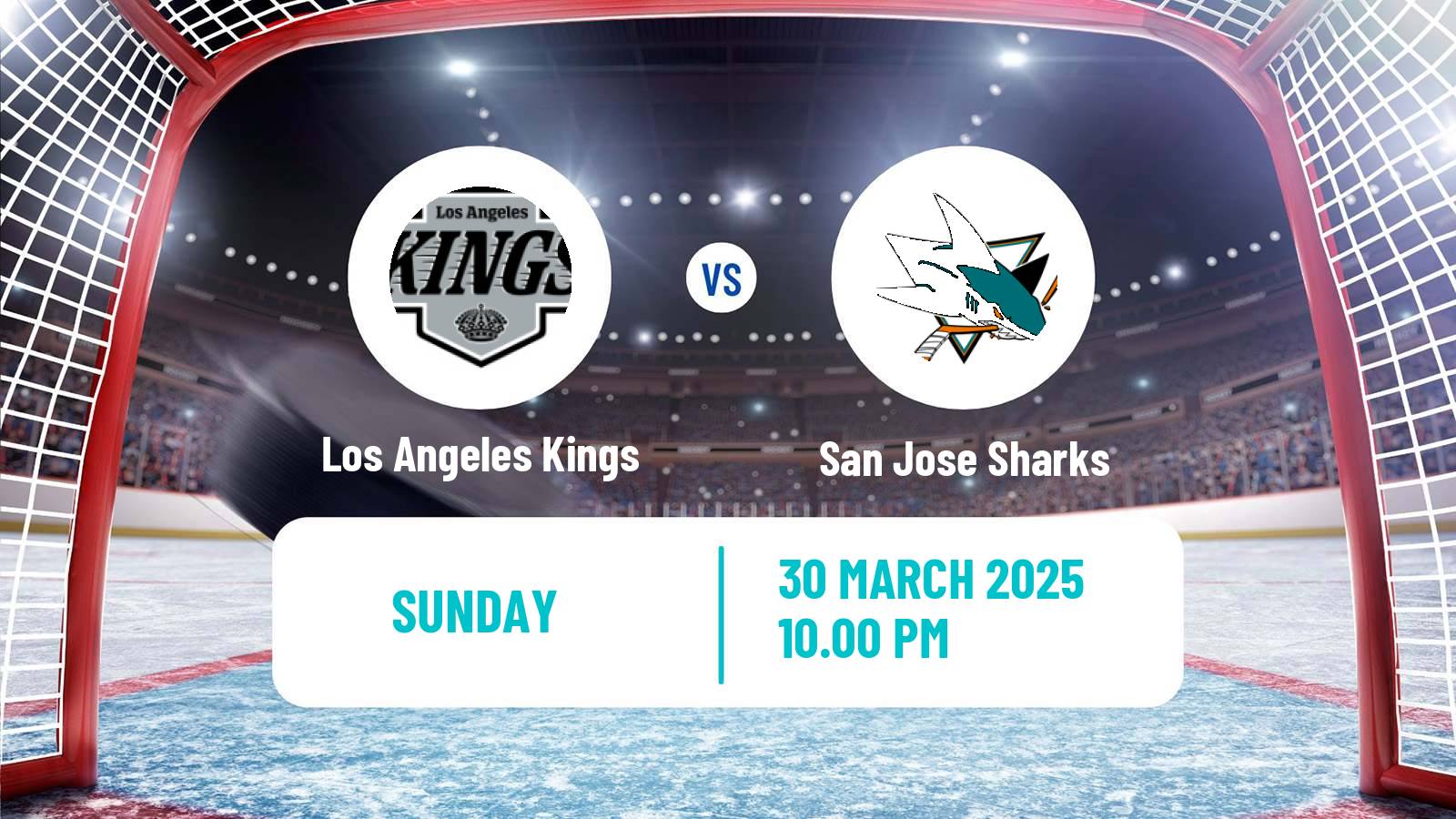 Hockey NHL Los Angeles Kings - San Jose Sharks