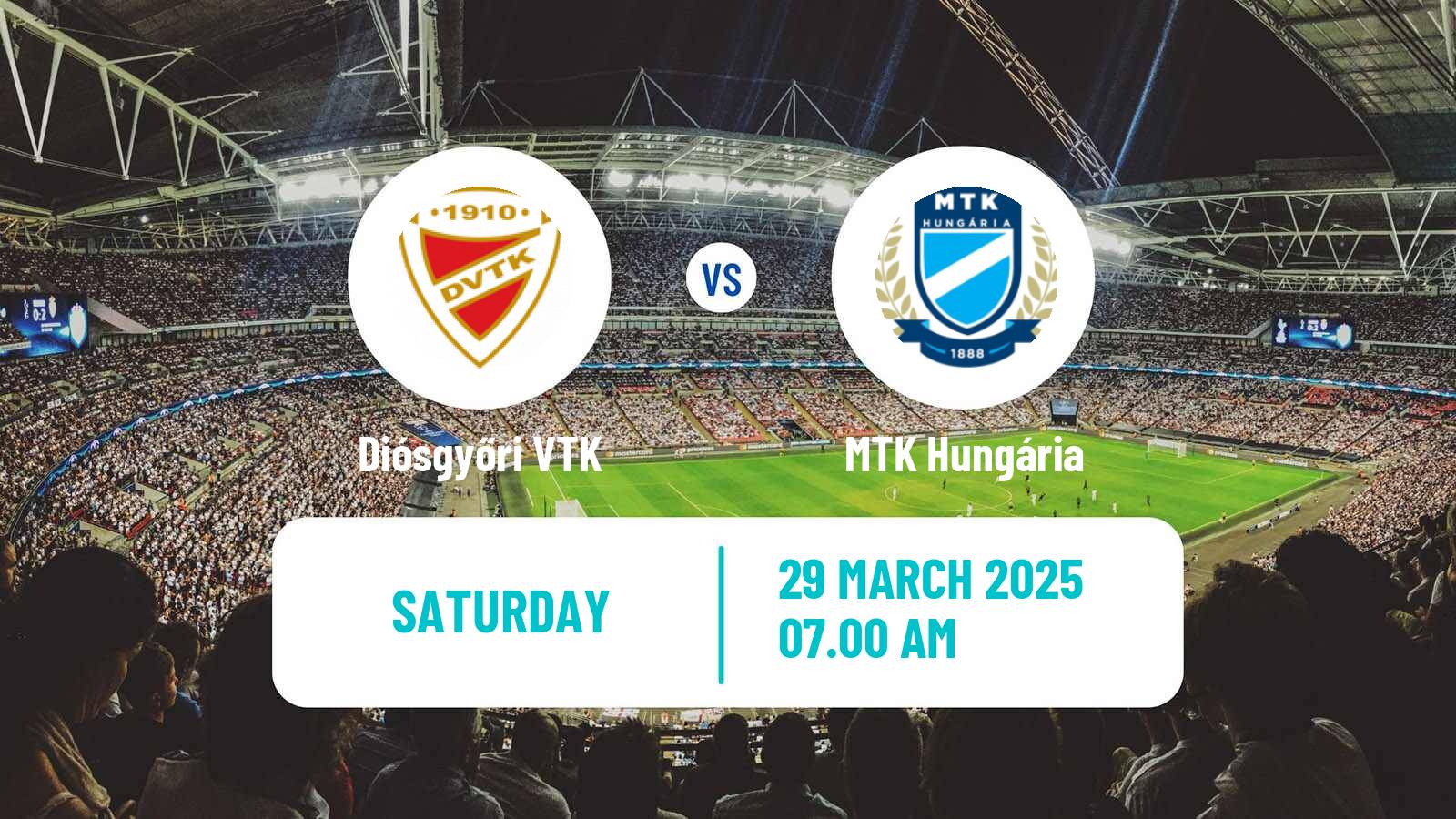 Soccer Hungarian NB I Women Diósgyőri VTK - MTK Hungária
