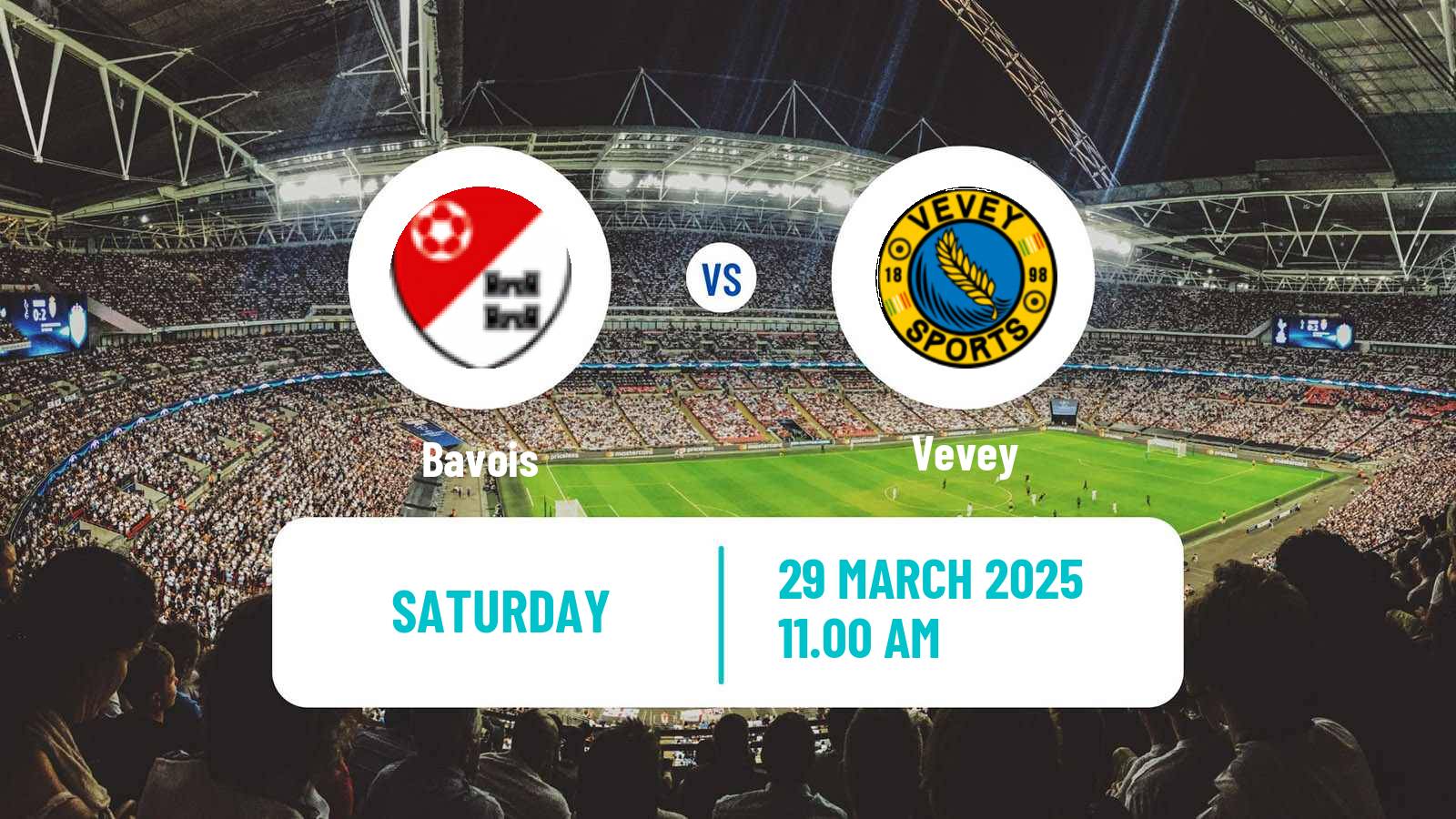 Soccer Swiss Promotion League Bavois - Vevey
