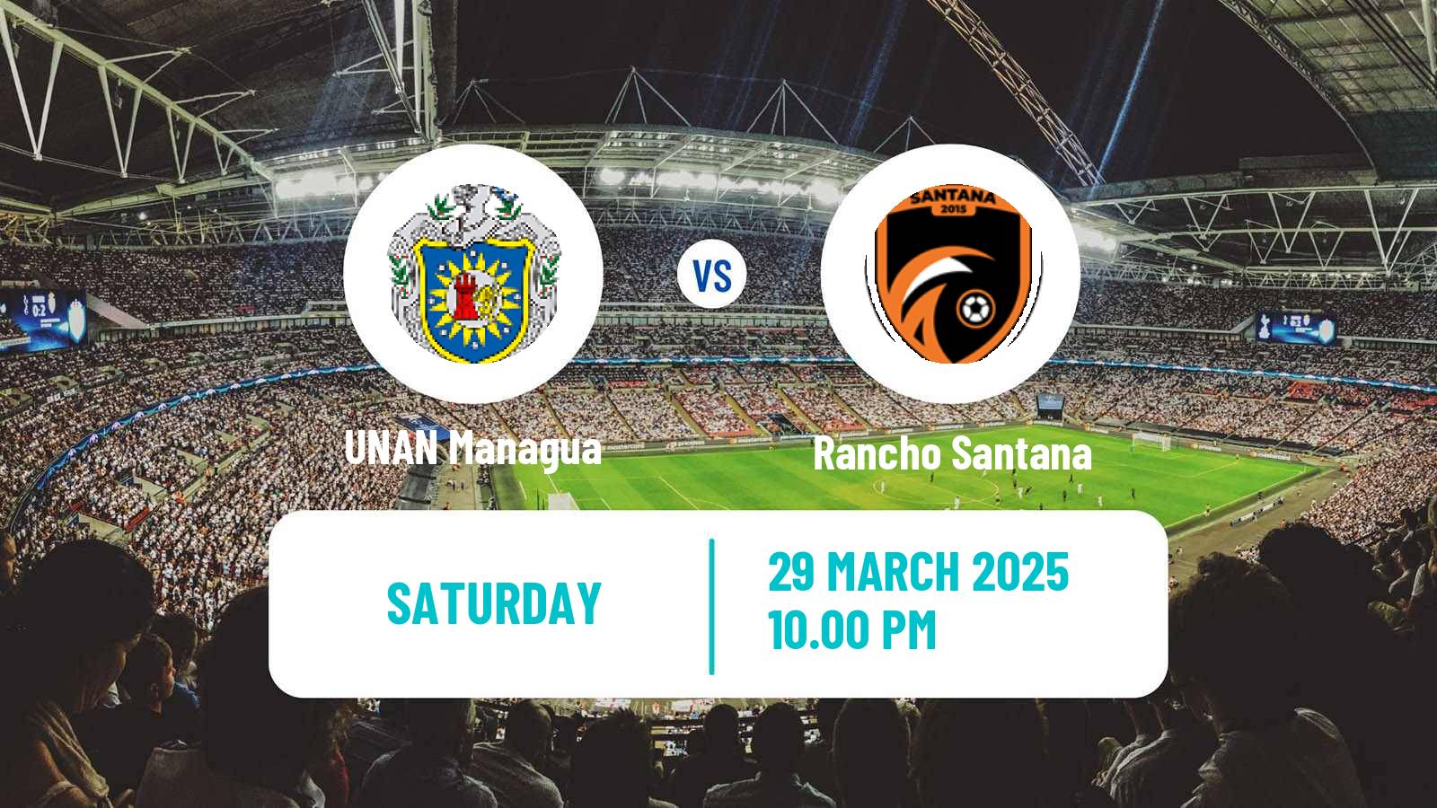 Soccer Nicaraguan Liga Primera UNAN Managua - Rancho Santana