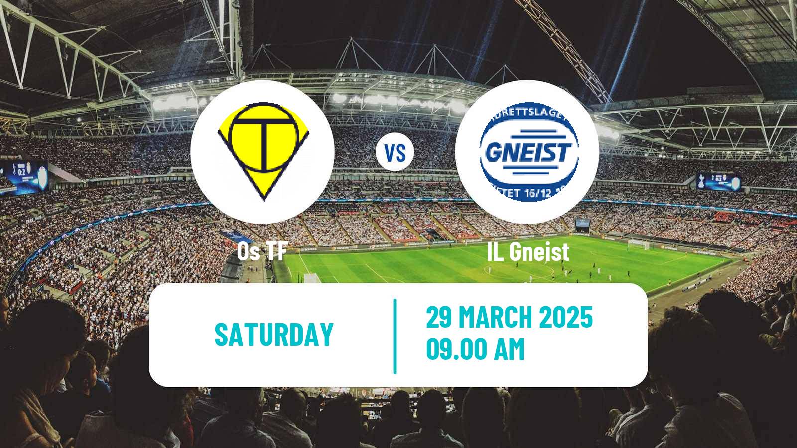 Soccer Norwegian Division 3 - Group 4 Os TF - Gneist