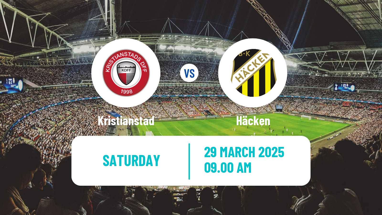 Soccer Swedish Allsvenskan Women Kristianstad - Häcken