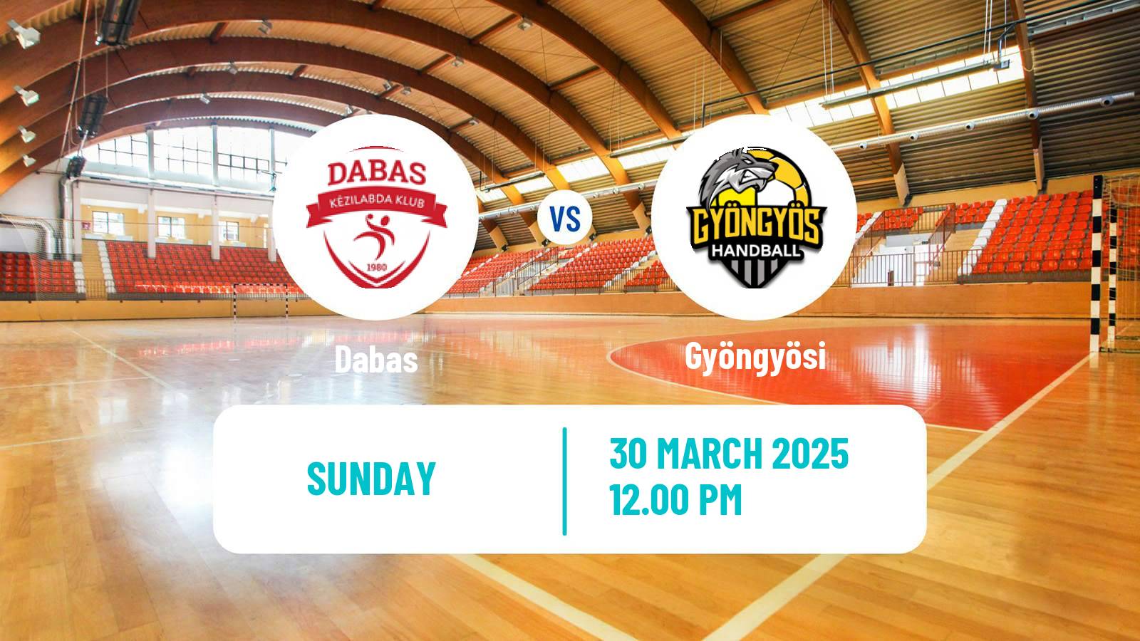 Handball Hungarian Division 1 Handball Dabas - Gyöngyösi