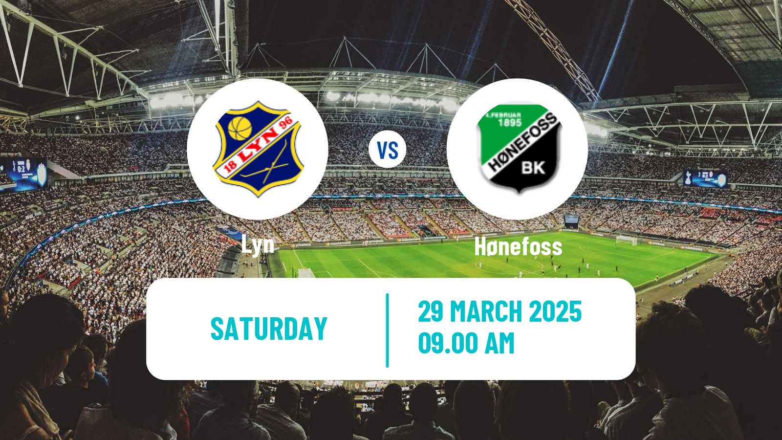 Soccer Norwegian Toppserien Women Lyn - Hønefoss
