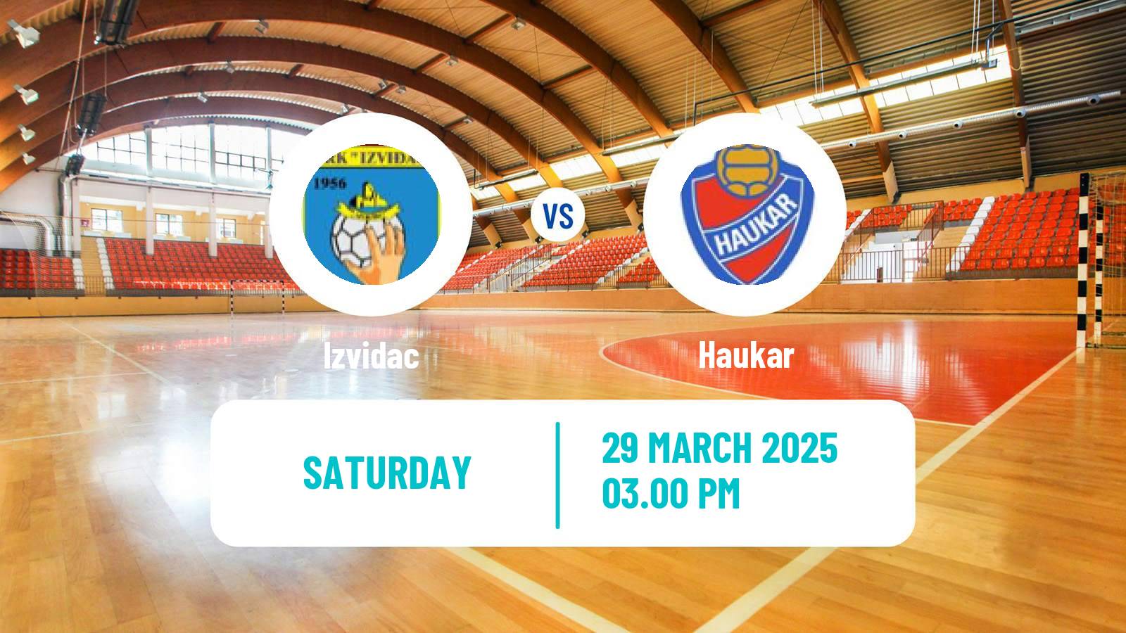 Handball EHF European Cup Izvidac - Haukar