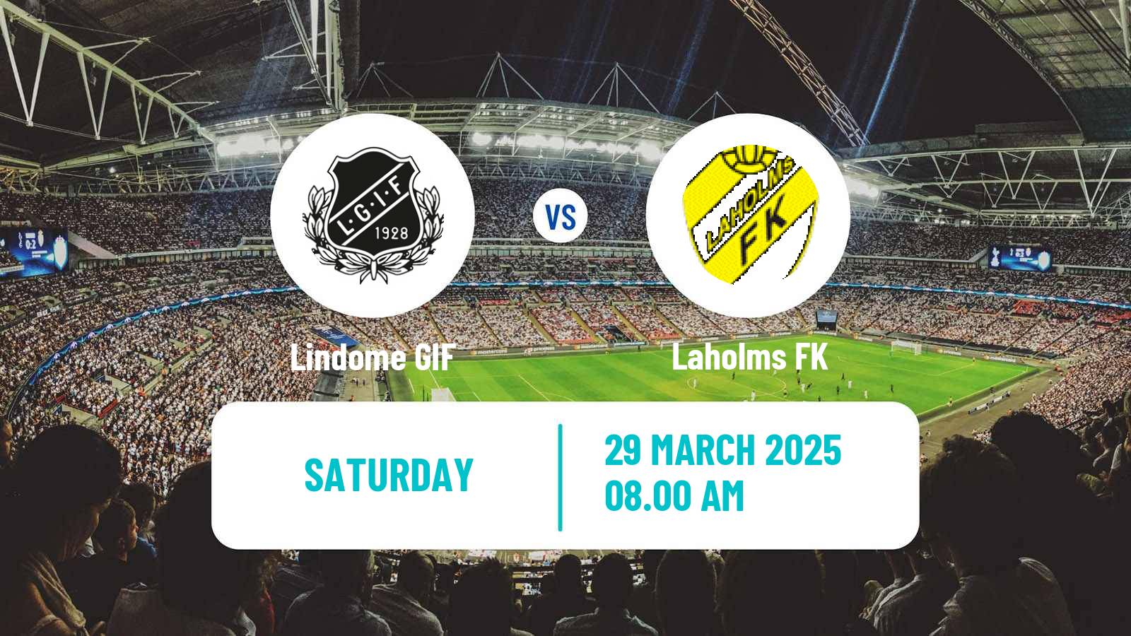 Soccer Swedish Division 2 - Västra Götaland Lindome - Laholms