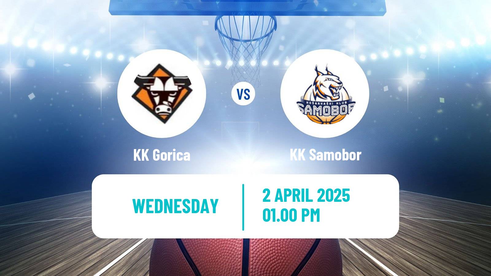 Basketball Croatian Prva Liga Basketball Gorica - Samobor