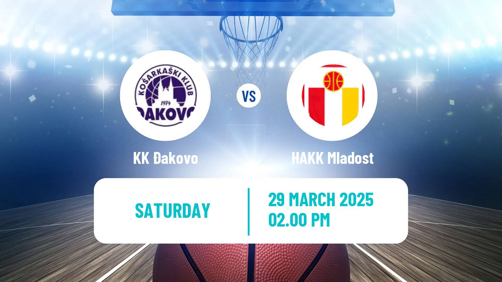 Basketball Croatian Prva Liga Basketball Đakovo - Mladost