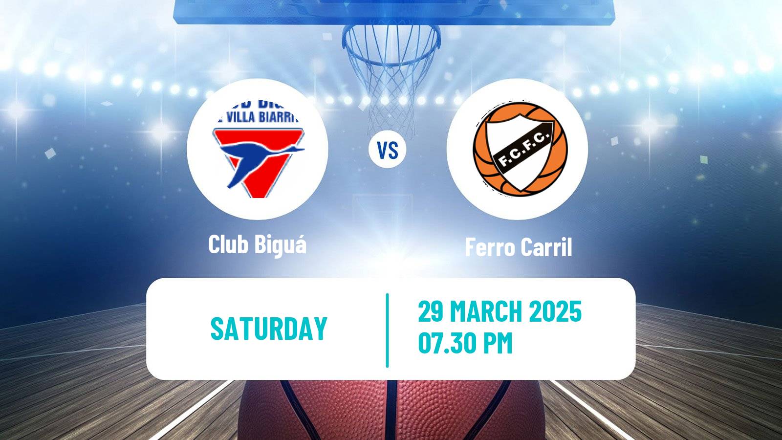 Basketball Uruguayan Liga Basketball Biguá - Ferro Carril