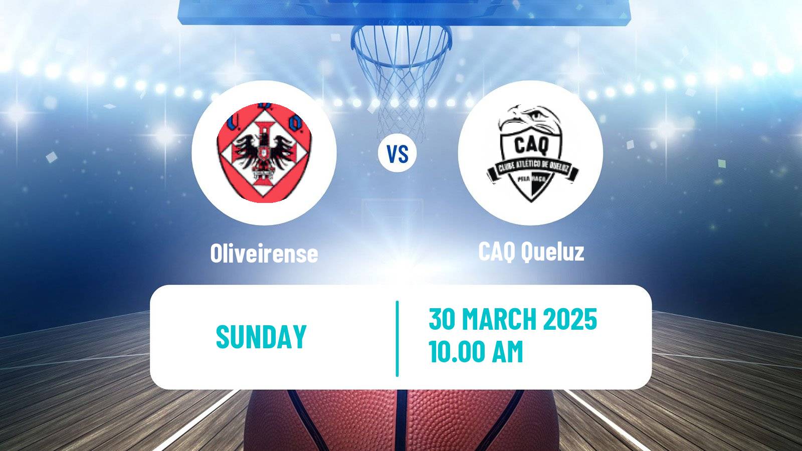 Basketball Portuguese LPB Oliveirense - CAQ Queluz
