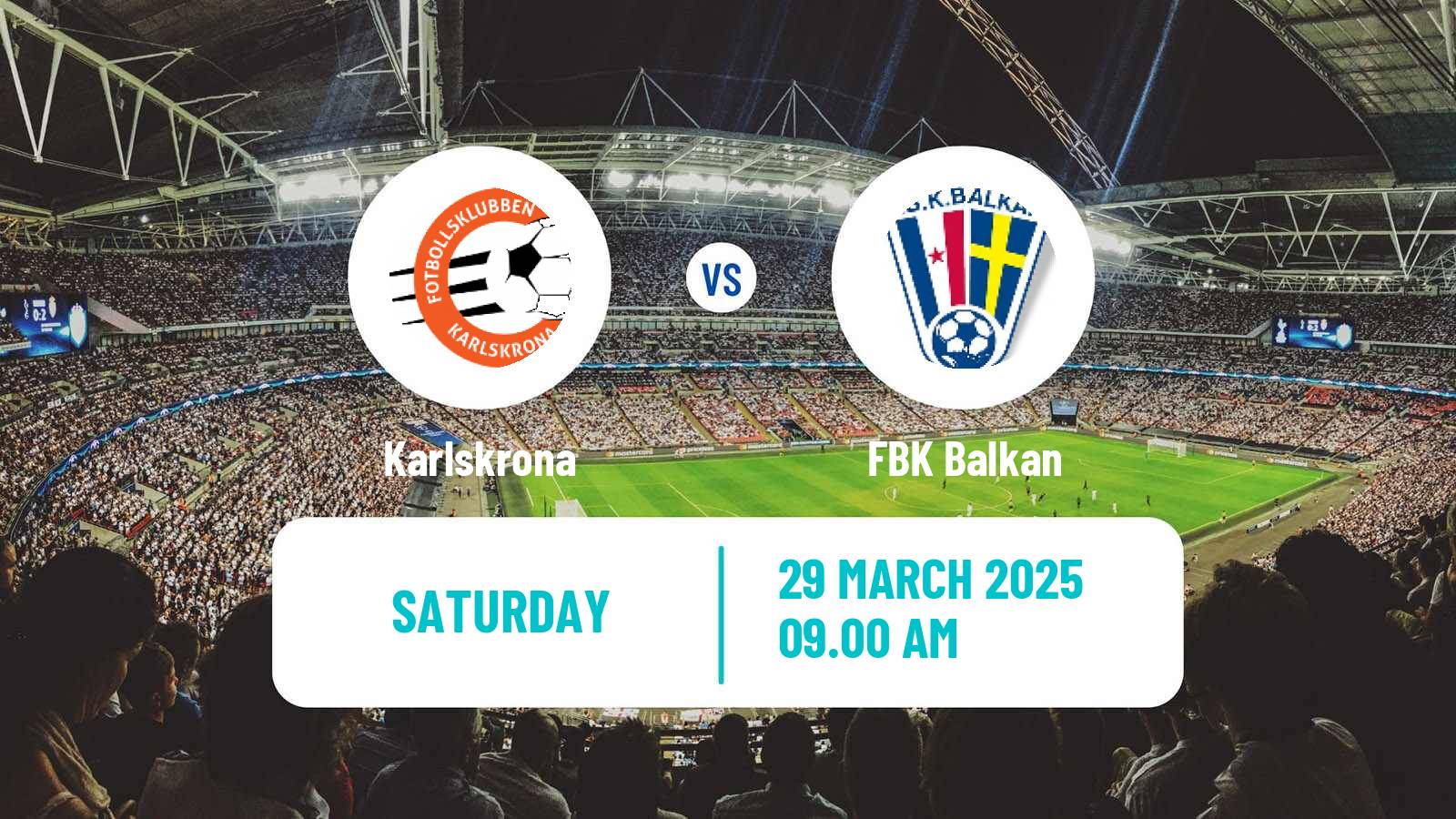 Soccer Swedish Division 2 - Södra Götaland Karlskrona - Balkan