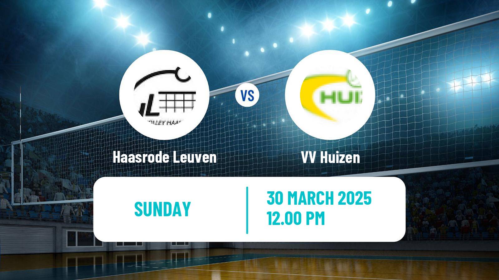 Volleyball BeNe Conference Volelyball Haasrode Leuven - Huizen
