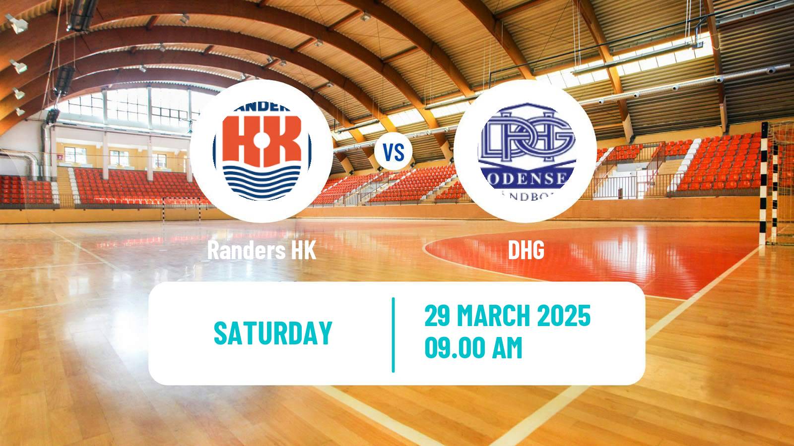 Handball Danish 1 Division Handball Women Randers - DHG