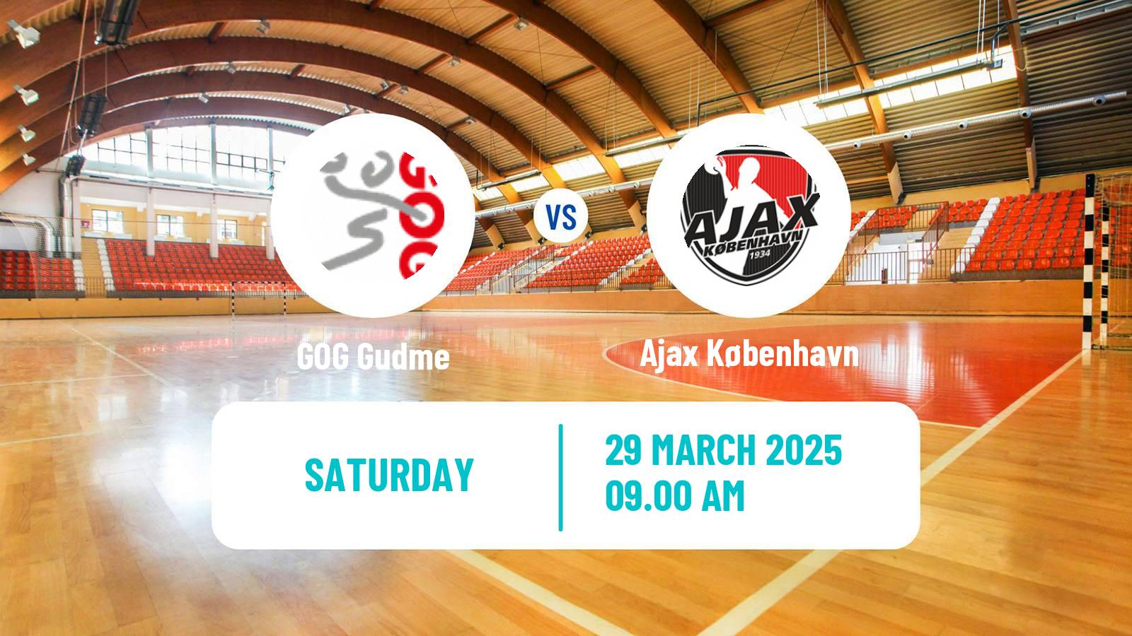 Handball Danish 1 Division Handball Women GOG Gudme - Ajax København