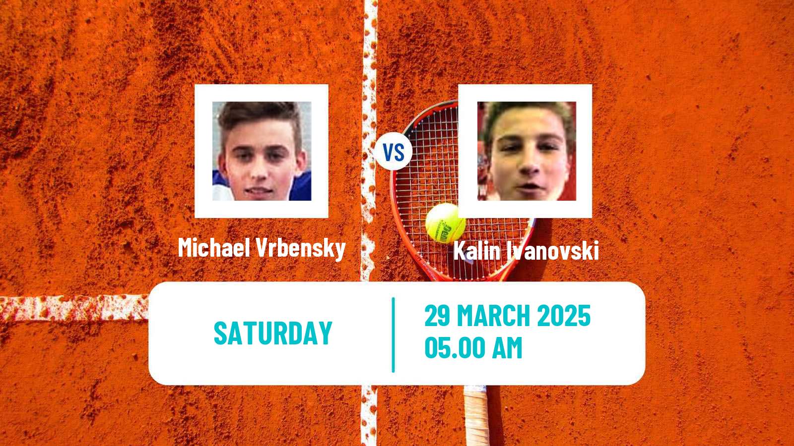 Tennis ITF M15 Opatija Men Michael Vrbensky - Kalin Ivanovski
