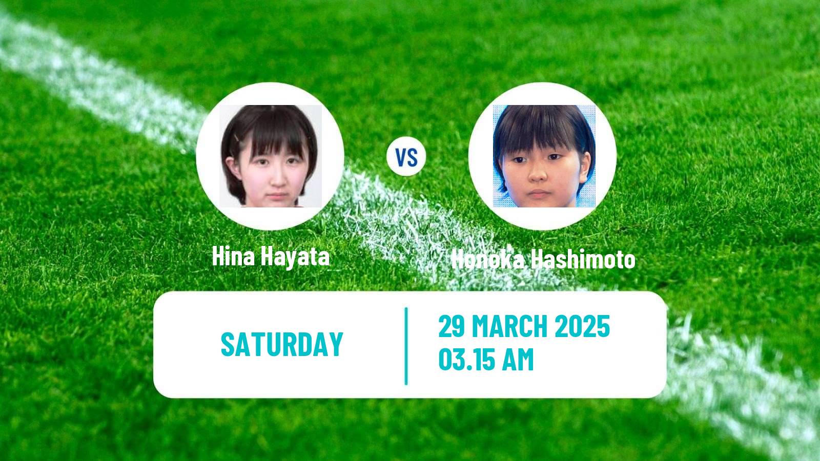 Table tennis Wtt Star Contender Chennai Women Hina Hayata - Honoka Hashimoto